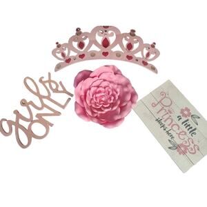 Girls Princess Pink Bedroom Decor